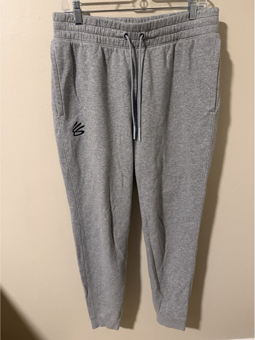 Under Armour Curry Fleece Sweatpants in a grey Size Men’s L